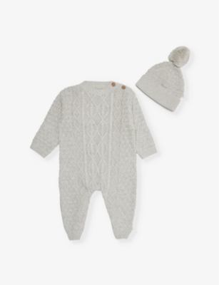THE LITTLE TAILOR: two-piece cotton set 3-9 months