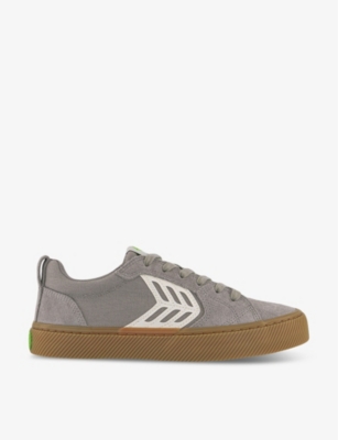 CARIUMA: Catiba Pro Suede And Cotton Low-Top Trainers