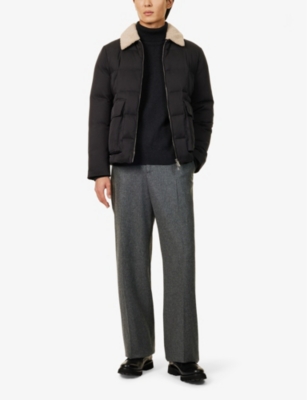 ELEVENTY: Turtle-neck long-sleeve wool jumper