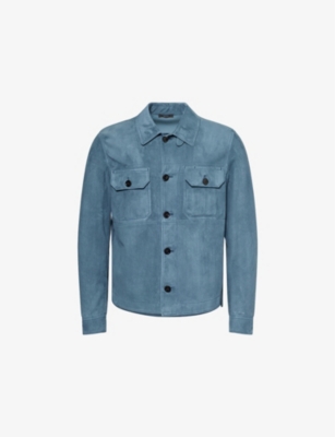 TOM FORD: Lightweight Suede Outershirt