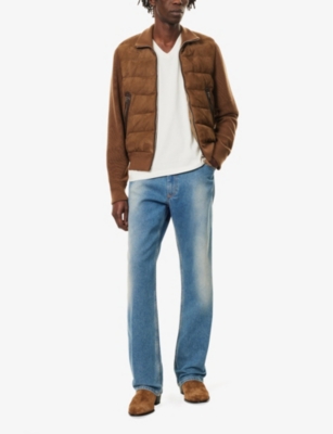TOM FORD: V-Neck Patch-Pocket Cotton T-Shirt