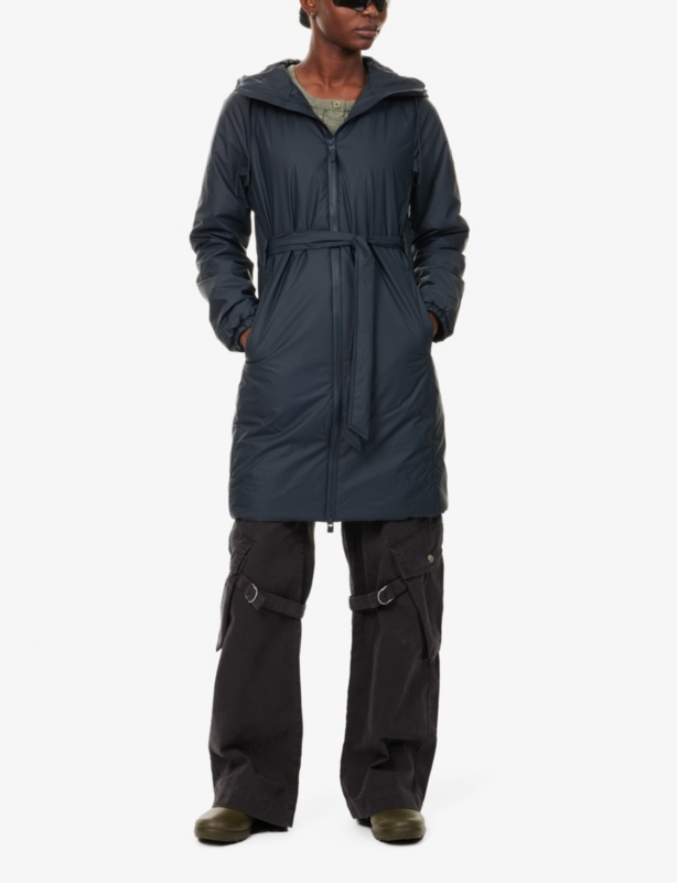 Lohja long curve puffer jacket