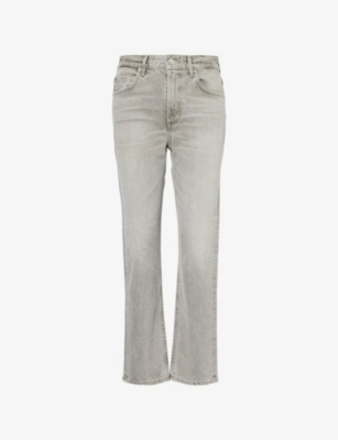 Citizens Of Humanity Cropped Jeans In Quartz Grey (lt Grey)