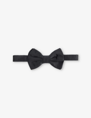 CORNELIANI: Butterfly-shape silk bow tie