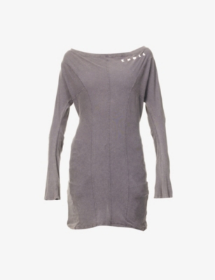 KNWLS: Ace Flared-Cuffs Cotton-Jersey Top