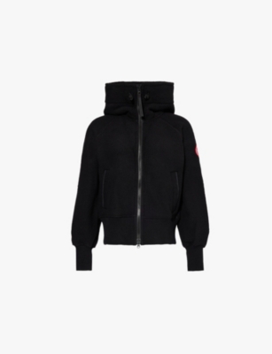 CANADA GOOSE Chilliwack fleece texture wool blend jacket Selfridges