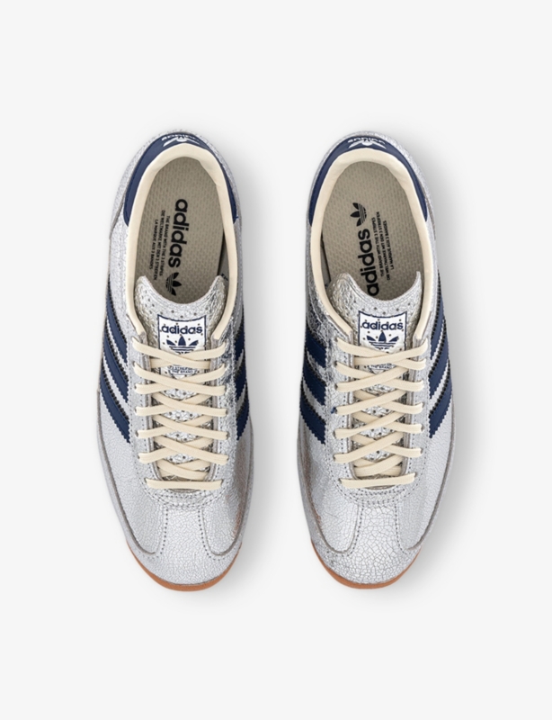 SL 7 Metallic-Leather Low-Top Trainers