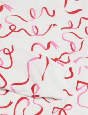 Graphic-print cotton-jersey pyjama set 1-11 years