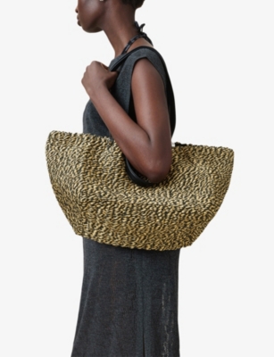 ALLSAINTS: Allington Straw Tote Bag