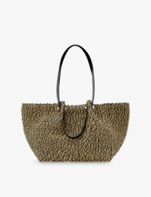 ALLSAINTS: Allington Straw Tote Bag