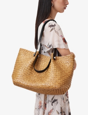 ALLSAINTS: Allington Straw Tote Bag