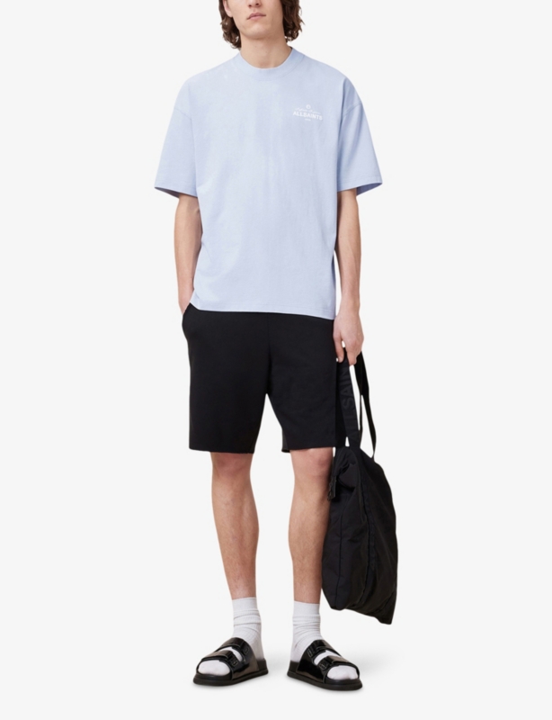 Soleil Branded-Print Cotton-Jersey T-Shirt