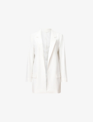 ALLSAINTS: Aleida Open-Front Stretch-Woven Blazer