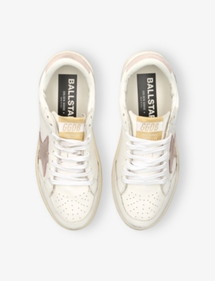 GOLDEN GOOSE: Ball Star 2 10310 Leather Low-Top Trainers