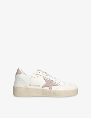 GOLDEN GOOSE: Ball Star 2 10310 Leather Low-Top Trainers