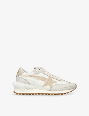 GOLDEN GOOSE: Running Marathon 15723 Suede And Fabric Low-Top Trainers