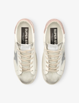 GOLDEN GOOSE: Super Star 12111 Leather Low-Top Trainers