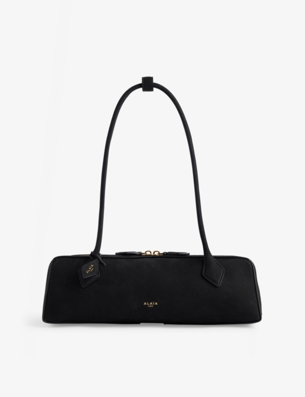 Le Teckel medium leather shoulder bag
