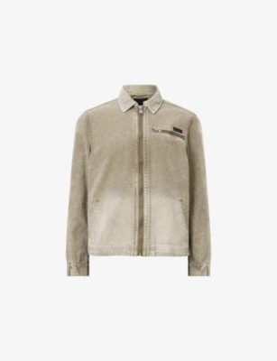 ALLSAINTS: Rothwell Washed Cotton Jacket