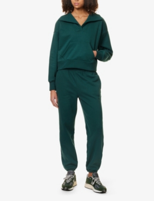 Street Smart long-sleeve cotton-blend jersey sweatshirt