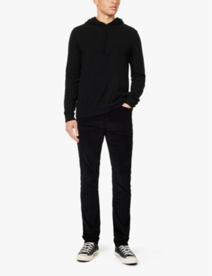 7 FOR ALL MANKIND ENS 7 FOR ALL MANKIND SLIMMY CORDUROY FIVE-POCKETS STRAIGHT-LEG SLIM-FIT STRETCH-COTTON BLEND JEANS 