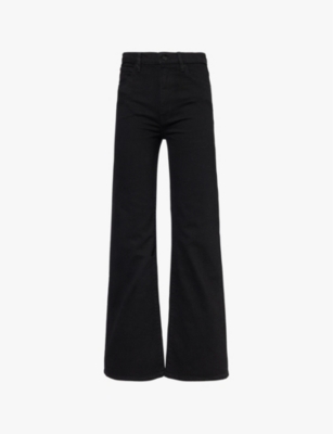 Frame Womens Smokescreen The Pixie Arrow Bootcut Stretch-denim Jeans