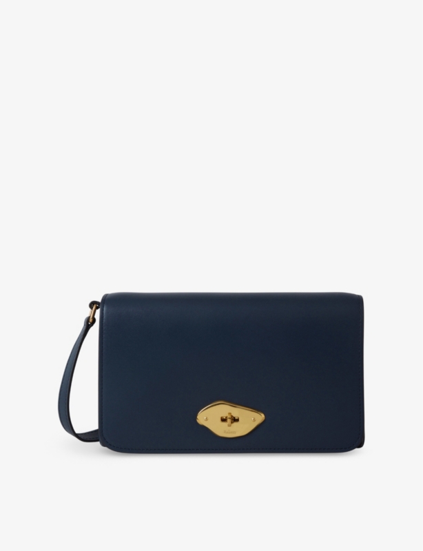 Lana high-gloss leather wallet