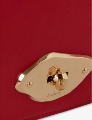 MULBERRY: Lana high-gloss leather wallet