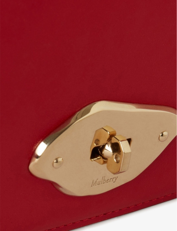 Lana high-gloss leather wallet
