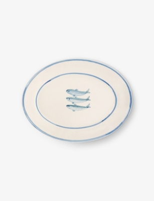 ANNA + NINA: Sardine Earthenware Serving Platter