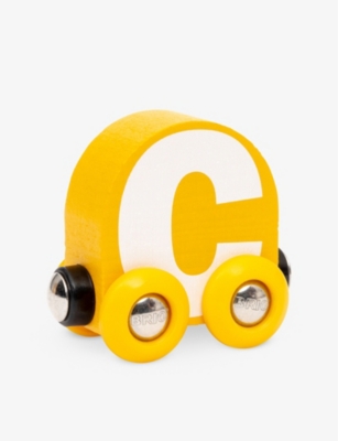 BRIO: Letter Train alphabet wooden toy vehicle 8cm