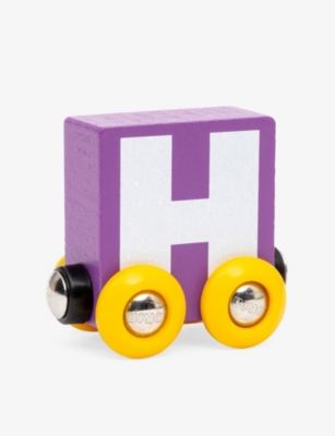 BRIO: Letter Train alphabet wooden toy vehicle 8cm
