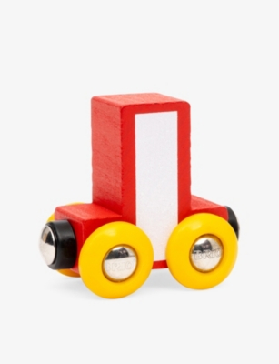 BRIO: Letter Train alphabet wooden toy vehicle 8cm