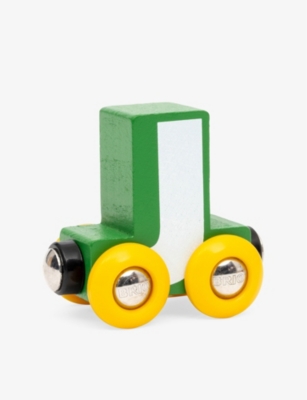 BRIO: Letter Train alphabet wooden toy vehicle 8cm