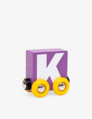 BRIO: Letter Train alphabet wooden toy vehicle 8cm