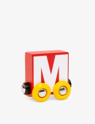 BRIO: Letter Train alphabet wooden toy vehicle 8cm