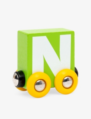 BRIO: Letter Train alphabet wooden toy vehicle 8cm