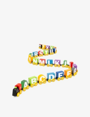 BRIO: Letter Train alphabet wooden toy vehicle 8cm
