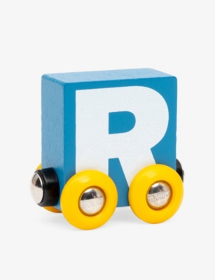 BRIO: Letter Train alphabet wooden toy vehicle 8cm