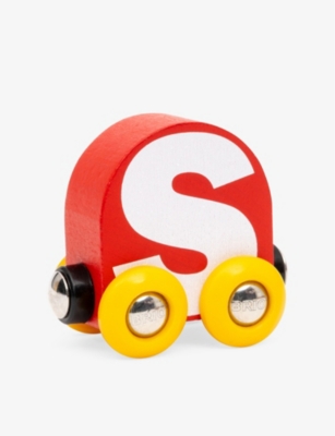 BRIO: Letter Train alphabet wooden toy vehicle 8cm