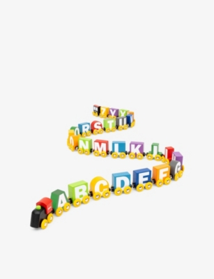 BRIO: Letter Train alphabet wooden toy vehicle 8cm