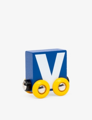 BRIO: Letter Train alphabet wooden toy vehicle 8cm