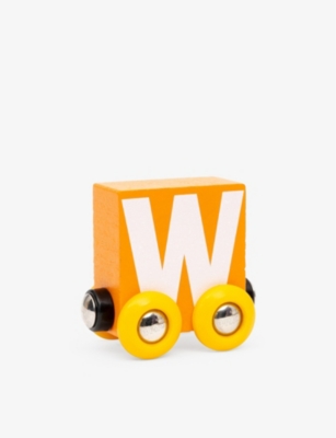 BRIO: Letter Train alphabet wooden toy vehicle 8cm