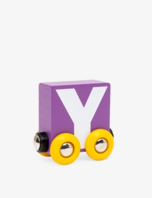 BRIO: Letter Train alphabet wooden toy vehicle 8cm