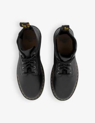 DR. MARTENS: 101 Unbound leather ankle boots