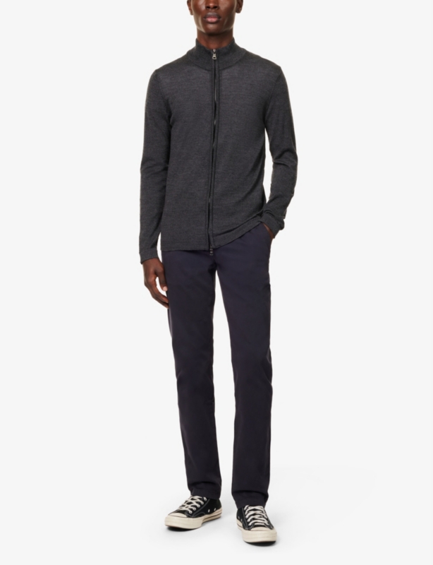 Slimmy Chino Luxe straight-leg stretch-cotton trousers