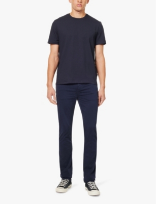 7 FOR ALL MANKIND: Luxe Performance crew-neck regular-fit stretch-cotton T-shirt