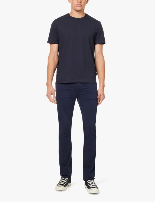Luxe Performance crew-neck regular-fit stretch-cotton T-shirt