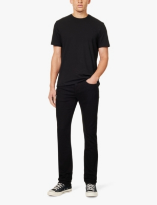 7 FOR ALL MANKIND: Luxe Performance crew-neck regular-fit stretch-cotton T-shirt