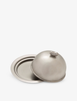 Gohar World Bean Handle Nickel-plated Copper Mini Cloche Tiny In Tiny